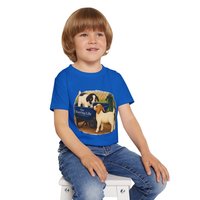 The Boering Life™ Illustration Toddler T-shirt | Farm Kid's Tee