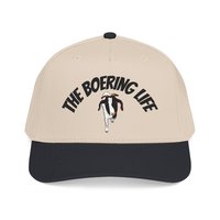 The Boering Life™ Embroidered Mid Profile Baseball Cap