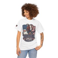 The Boering Life™ Limited Edition 'Merica 250 Goat Patriotic T-Shirt | American Flag Tee