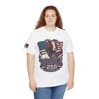 The Boering Life™ Limited Edition 'Merica 250 Goat Patriotic T-Shirt | American Flag Tee