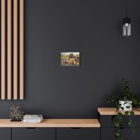 Cool Sunglasses Farm Animals Canvas