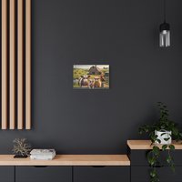 Cool Sunglasses Farm Animals Canvas