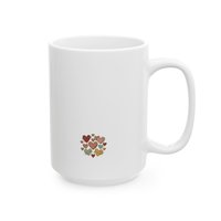 Vintage Botanical Garden Illustration Mug | Floral Tea Coffee Ceramic