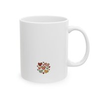 Vintage Botanical Garden Illustration Mug | Floral Tea Coffee Ceramic