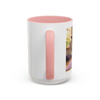 Yoga Goat Illustration Mug | Accent Coffee Mug