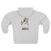 Equestrian Jump 'Over It.' Hoodie | Zip Hoodie