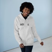 Equestrian Jump 'Over It.' Hoodie | Zip Hoodie