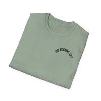 The Boering Life™ T-Shirt | Minimal Text Chest Logo, Casual Tee