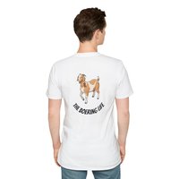The Boering Life™ T-Shirt | Minimal Text Chest Logo, Casual Tee