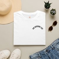 The Boering Life™ T-Shirt | Minimal Text Chest Logo, Casual Tee