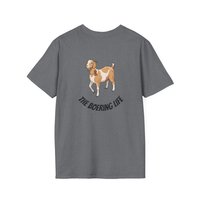The Boering Life™ T-Shirt | Minimal Text Chest Logo, Casual Tee