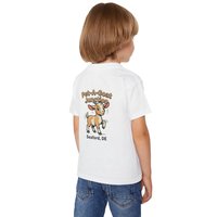 Official Pet-A-Goat Junction toddler T-shirt | Seaford DE goat illustration