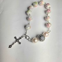 Hand-Linked Artisan Chaplet Prayer Bracelets - Catholic Devotional Jewelry