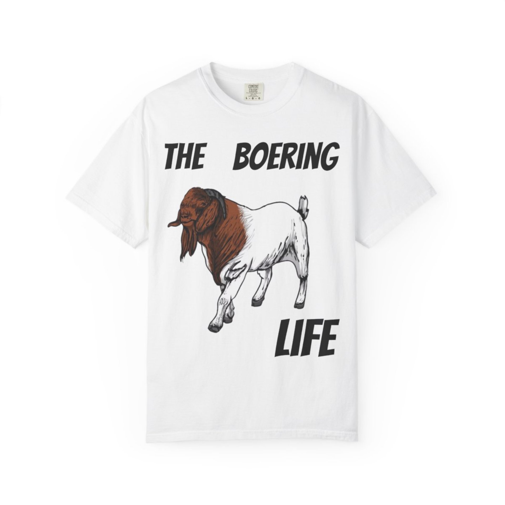 The Boering Life™ Standard Fit Goat Lover's Tee