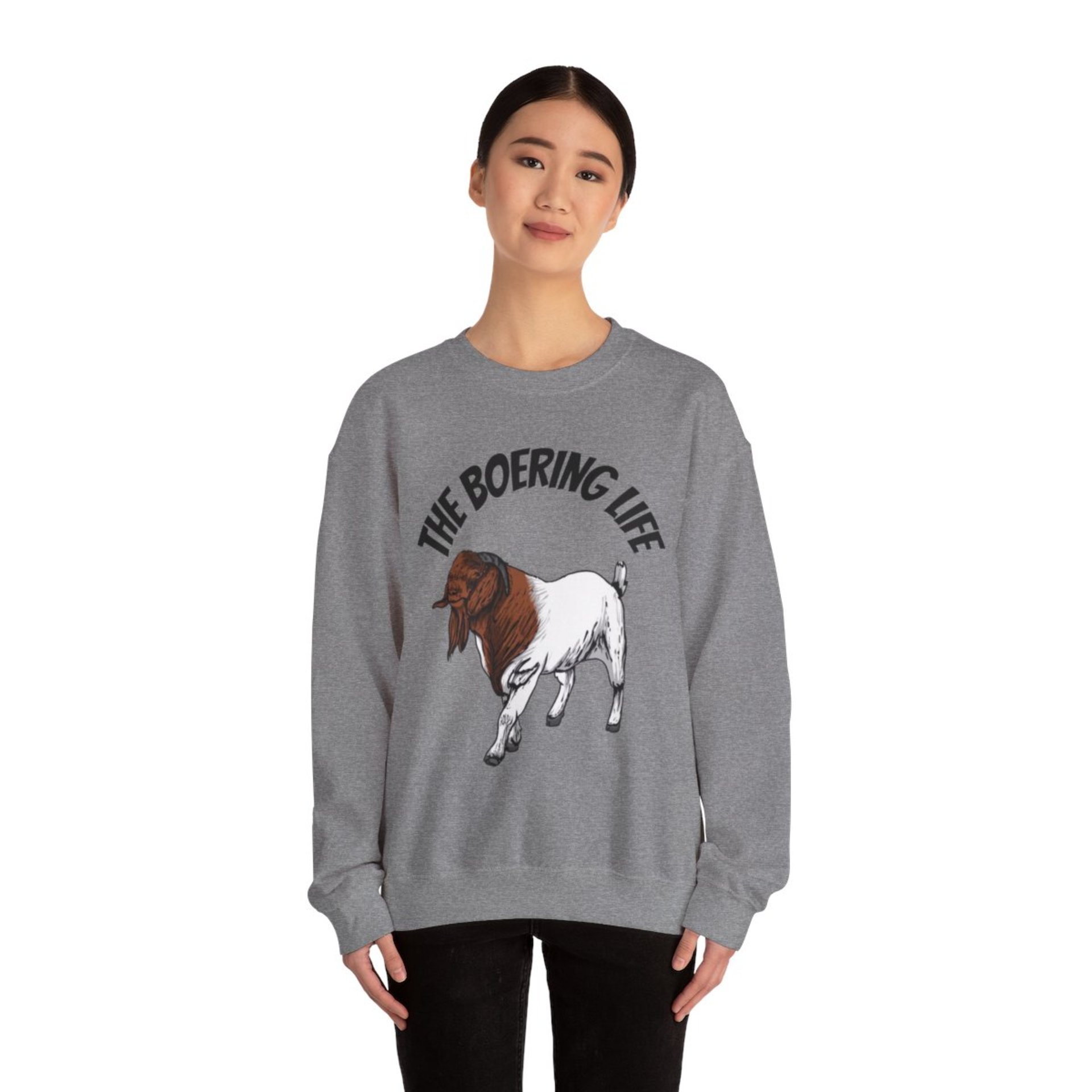 The Boering Life™ Cozy Crewneck Sweatshirt