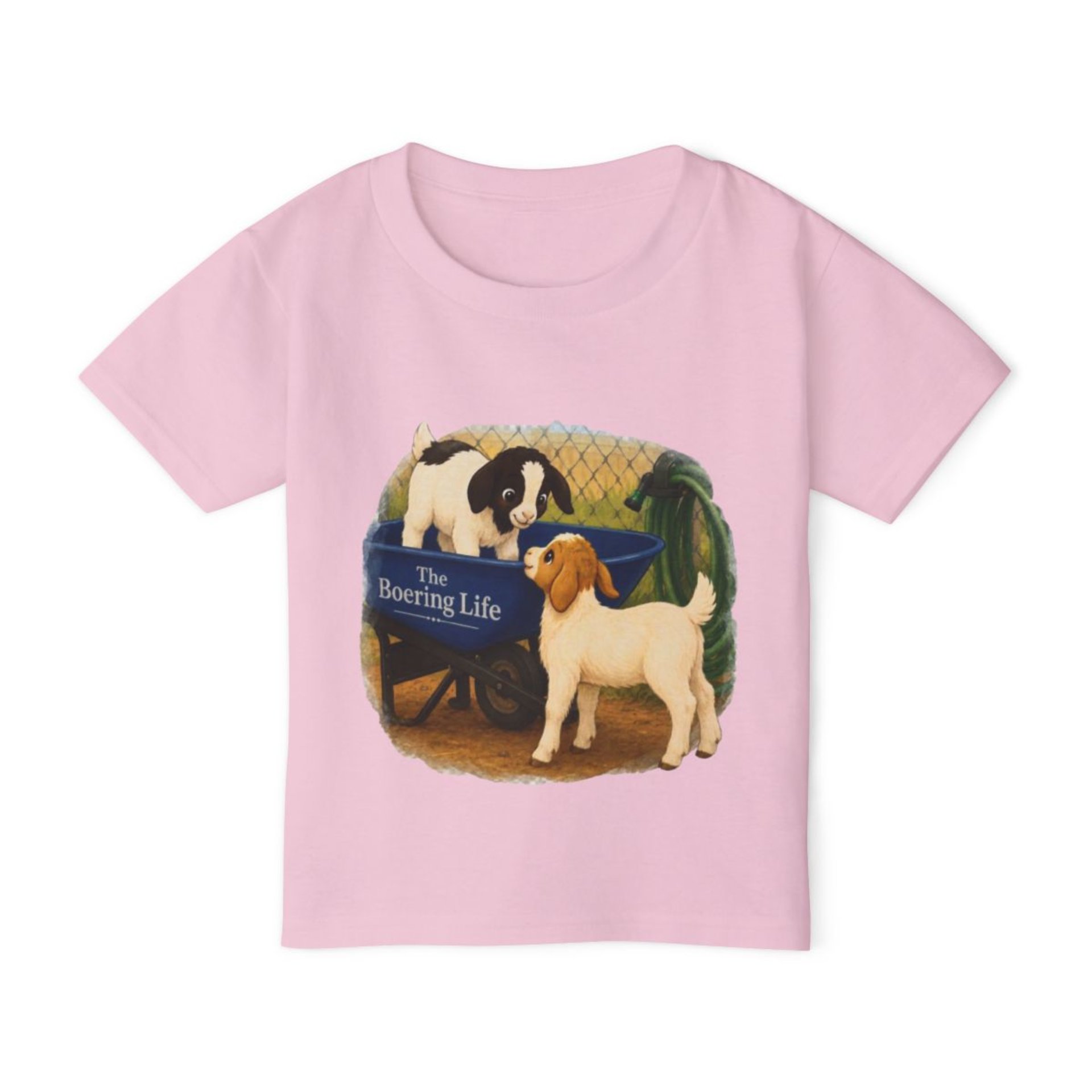 The Boering Life™ Illustration Toddler T-shirt | Farm Kid's Tee