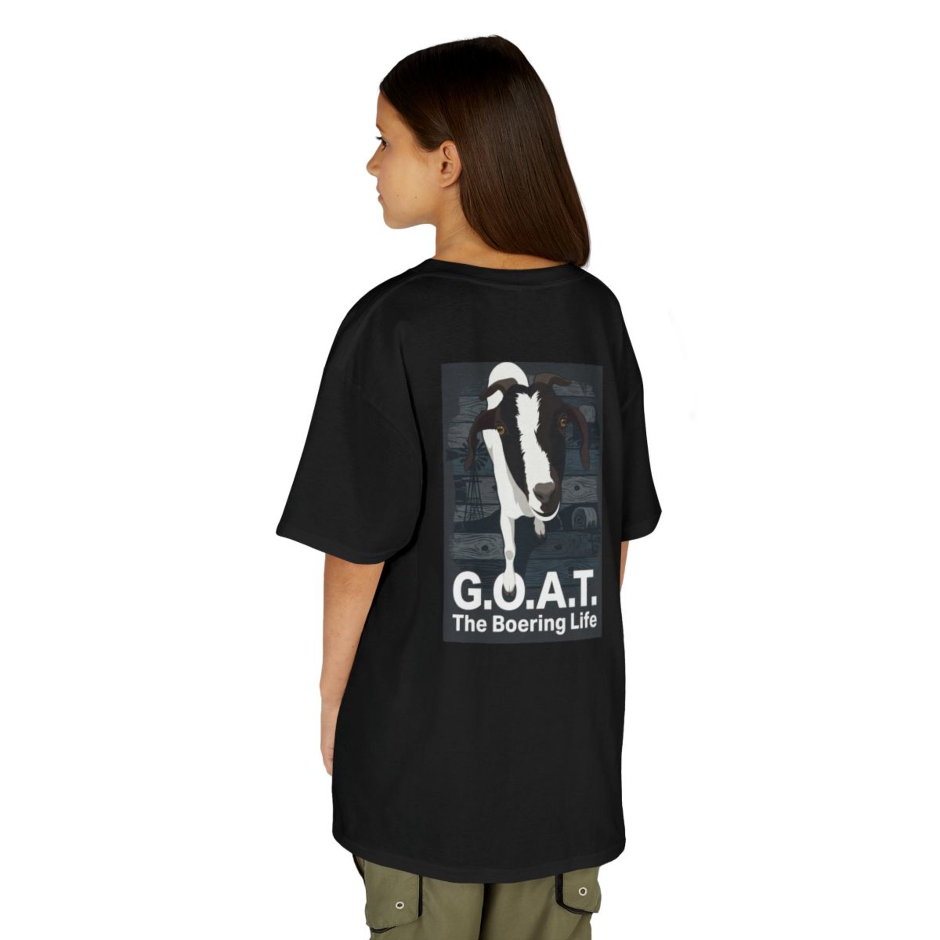 G.O.A.T. The Boering Life™ Kids Tee | Farm Kid's Tee
