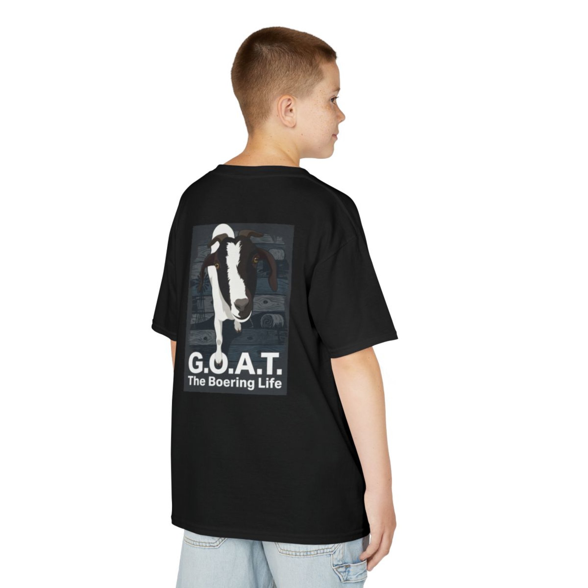 G.O.A.T. The Boering Life™ Kids Tee | Farm Kid's Tee