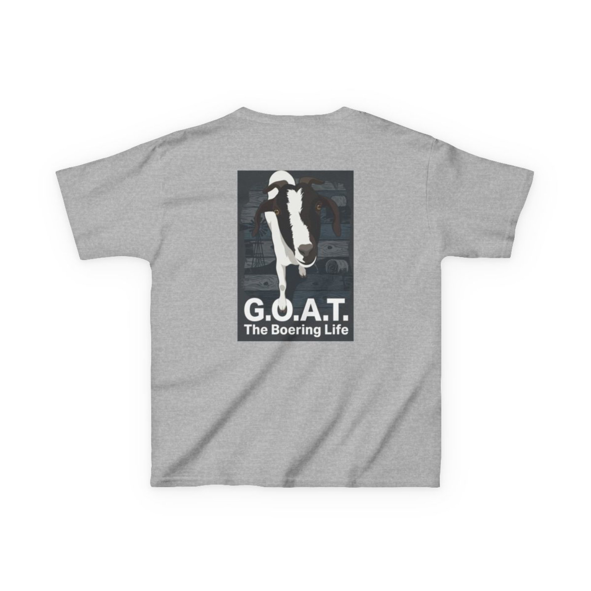 G.O.A.T. The Boering Life™ Kids Tee | Farm Kid's Tee