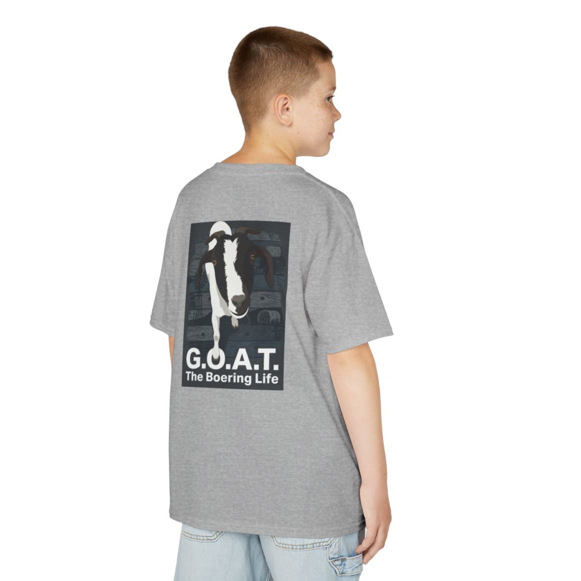 G.O.A.T. The Boering Life™ Kids Tee | Farm Kid's Tee