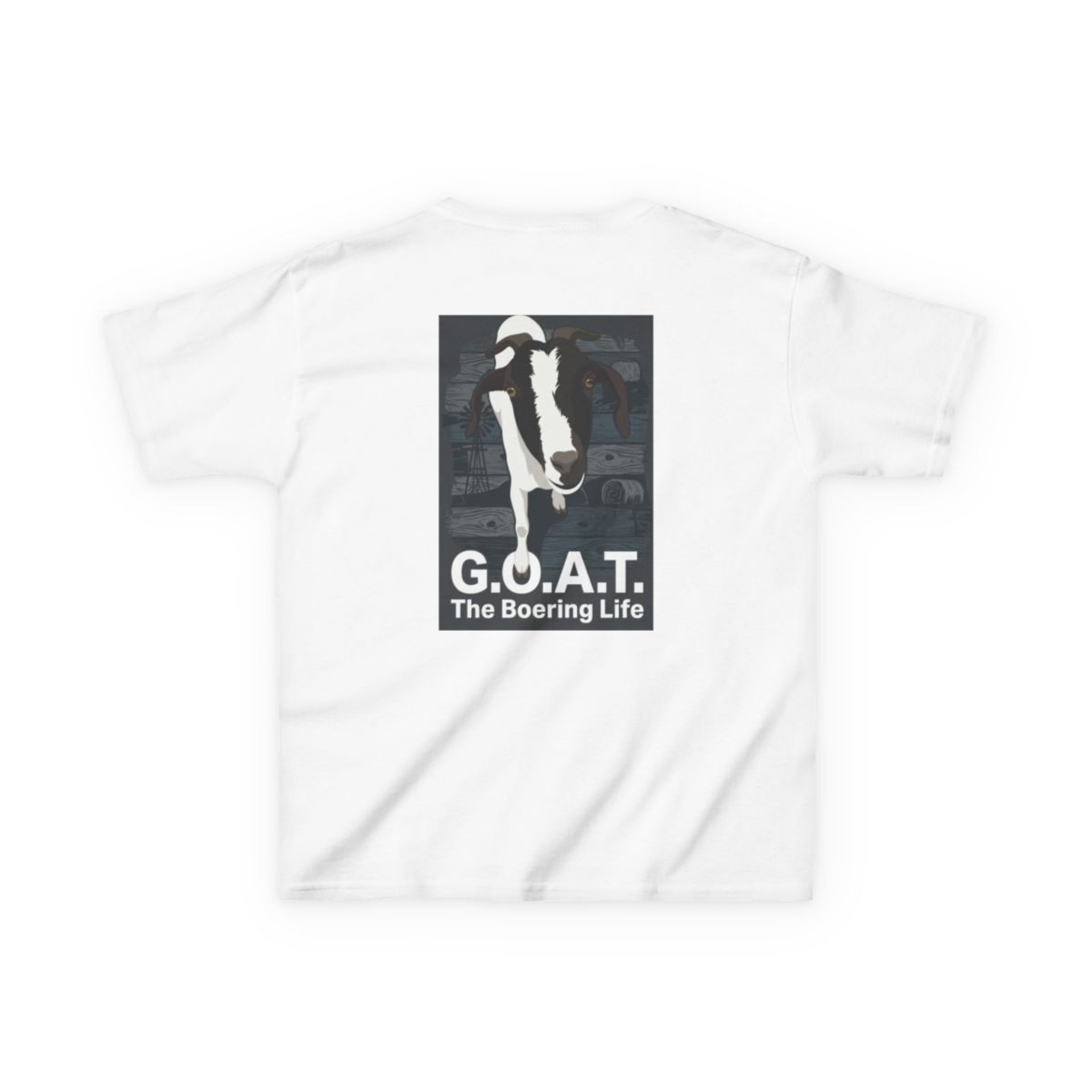G.O.A.T. The Boering Life™ Kids Tee | Farm Kid's Tee