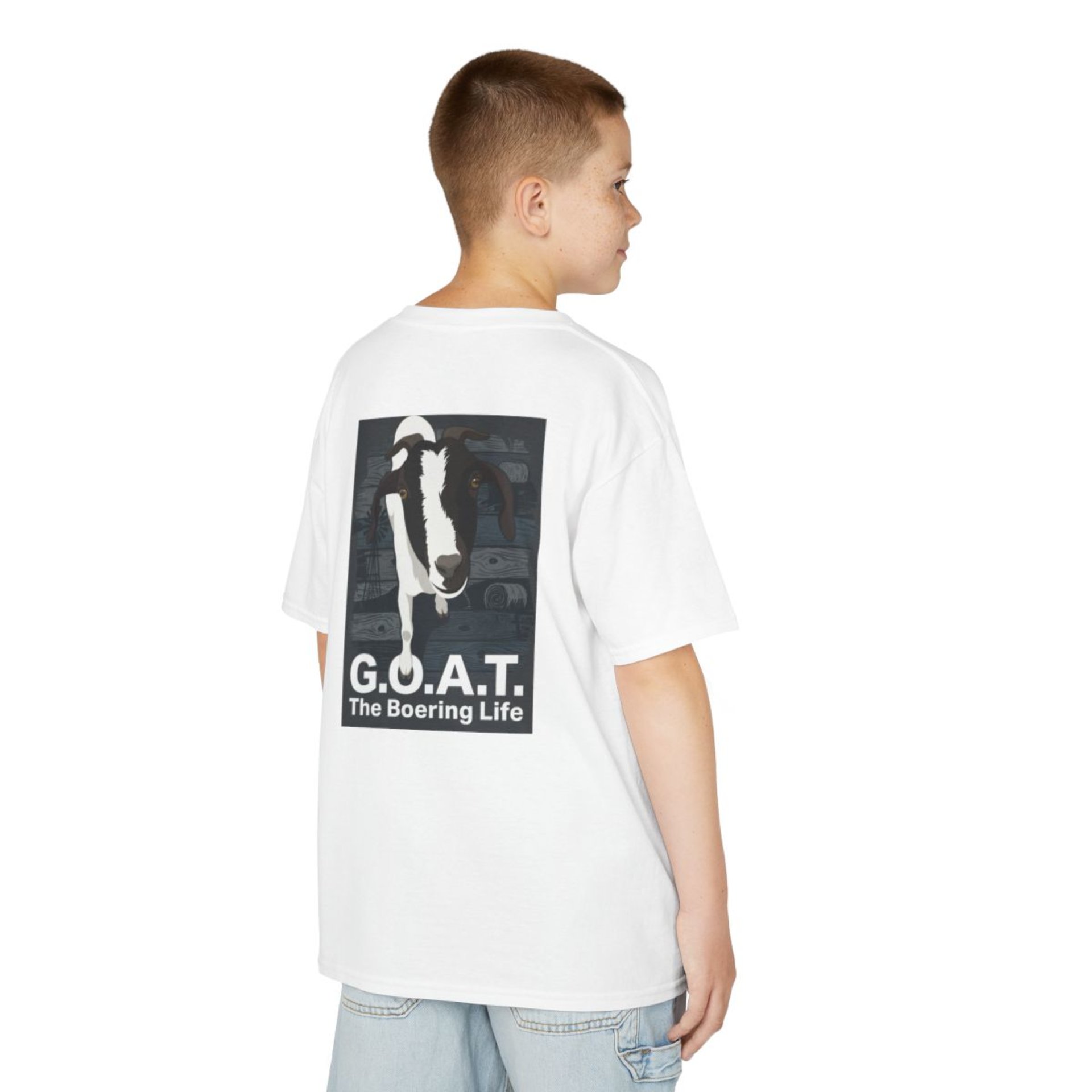 G.O.A.T. The Boering Life™ Kids Tee | Farm Kid's Tee