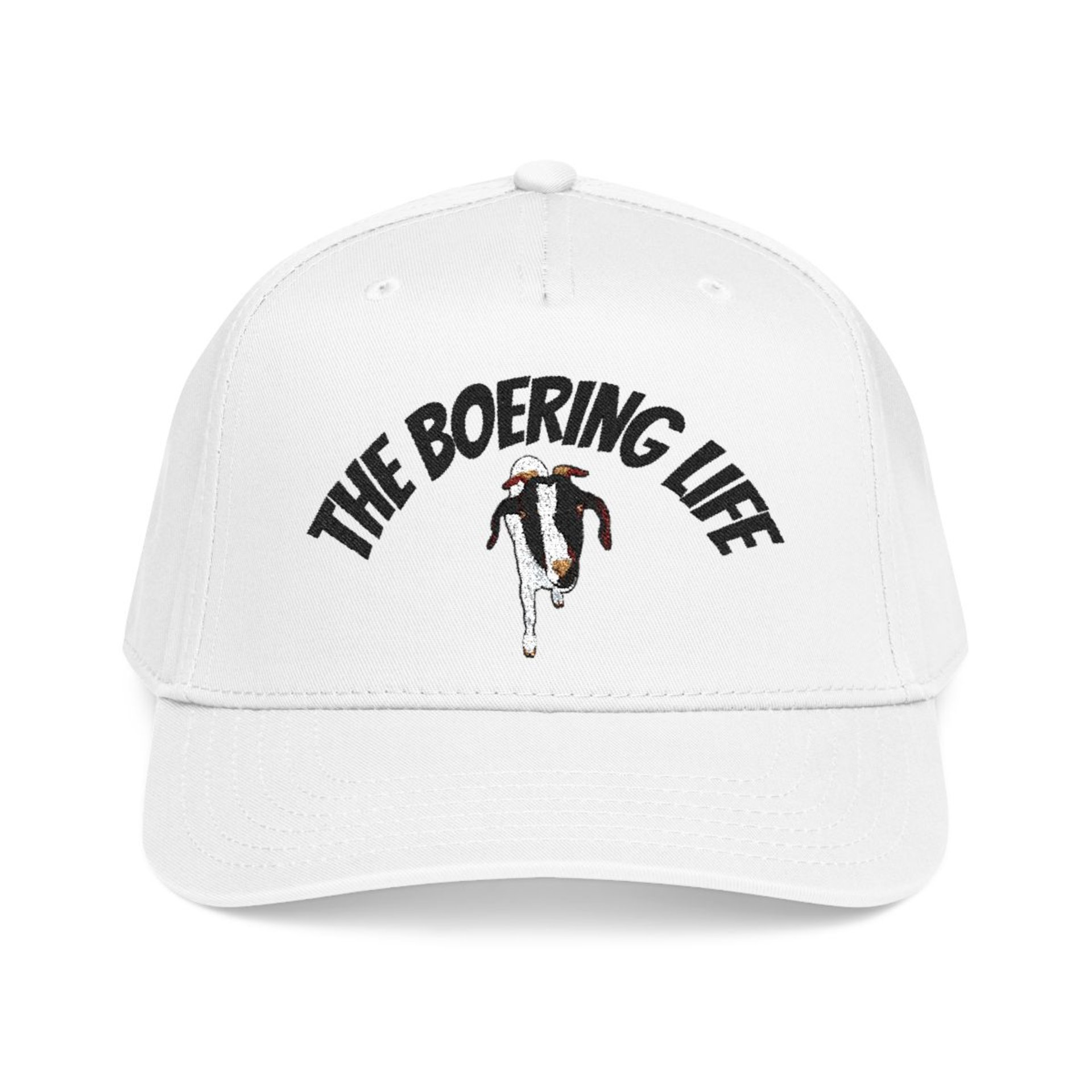 The Boering Life™ Embroidered Mid Profile Baseball Cap
