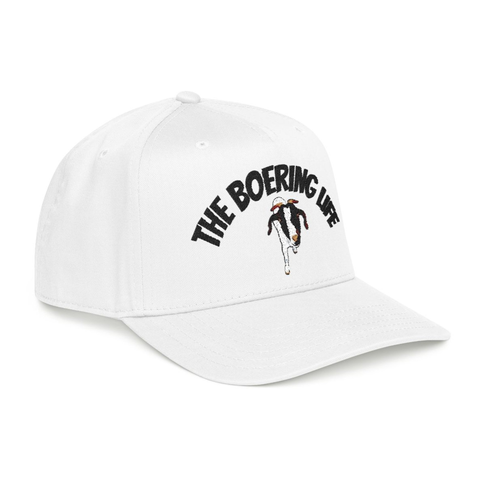 The Boering Life™ Embroidered Mid Profile Baseball Cap