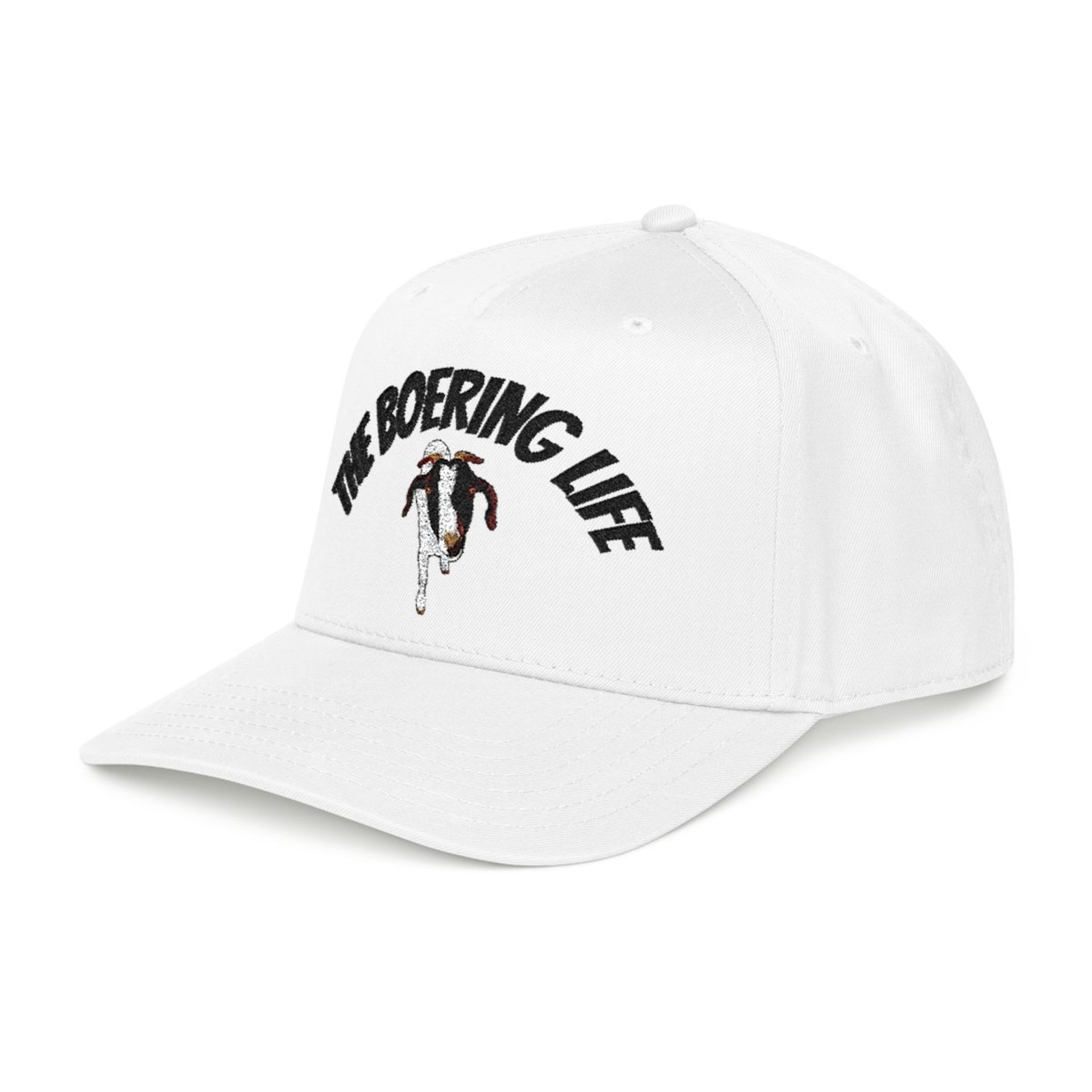 The Boering Life™ Embroidered Mid Profile Baseball Cap
