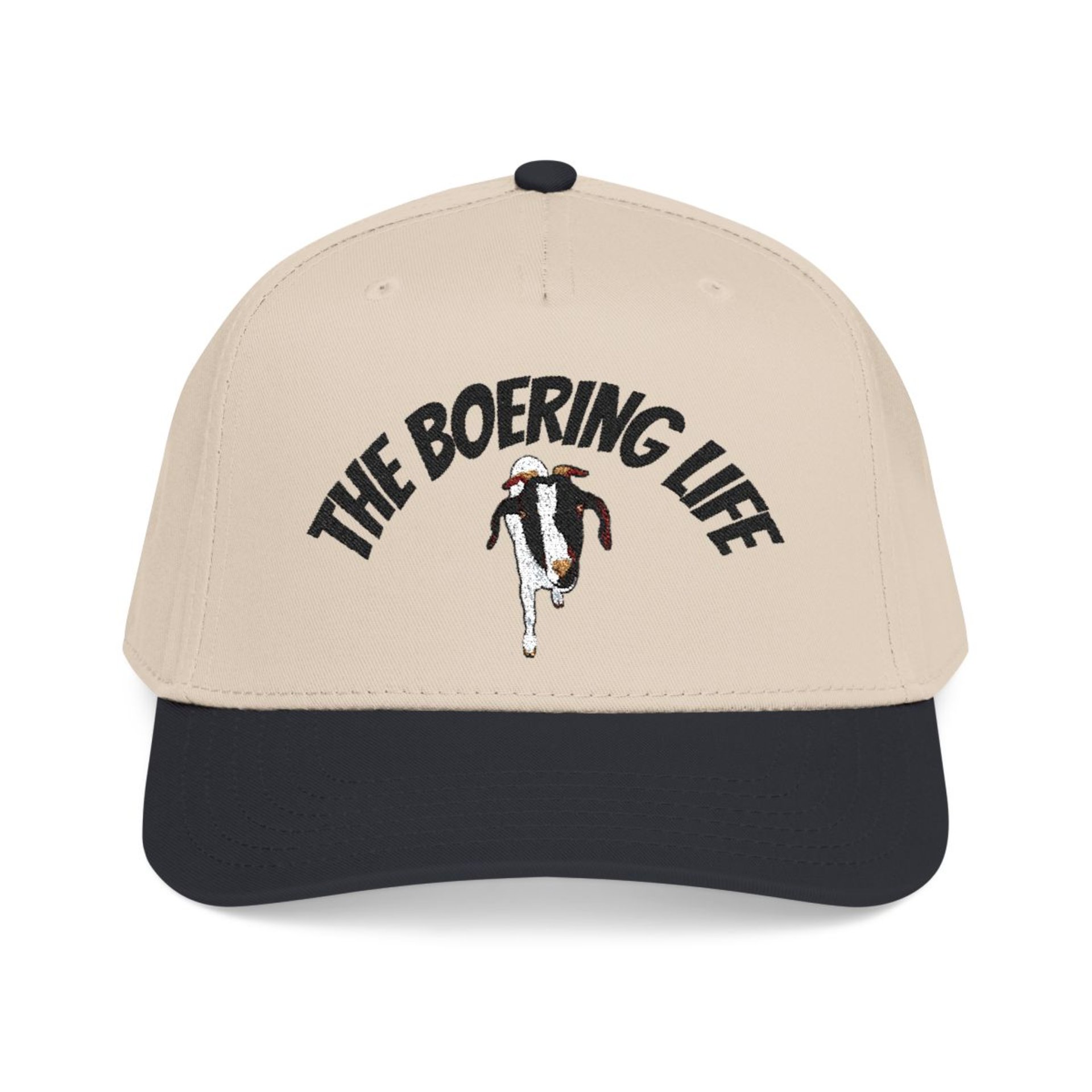 The Boering Life™ Embroidered Mid Profile Baseball Cap