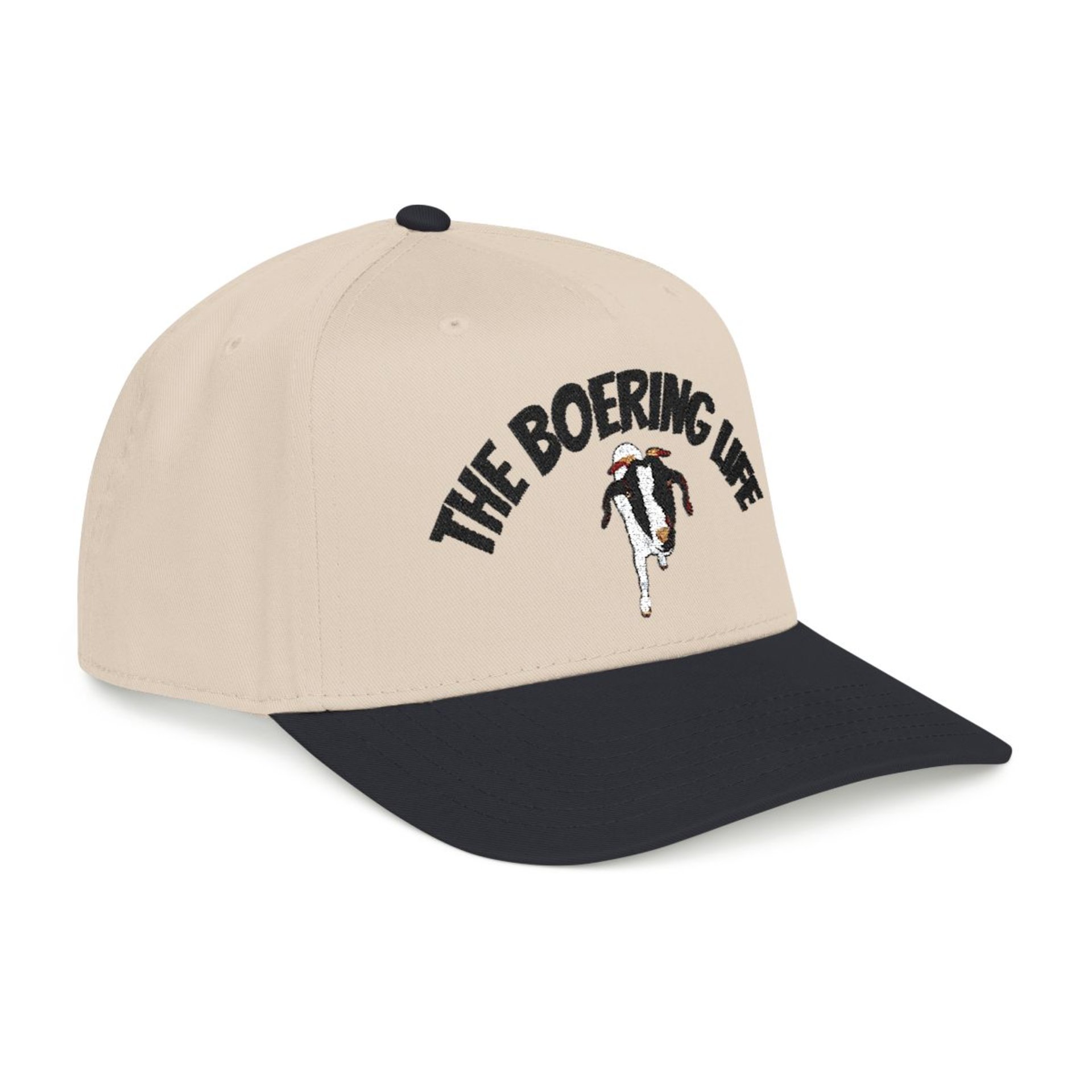 The Boering Life™ Embroidered Mid Profile Baseball Cap