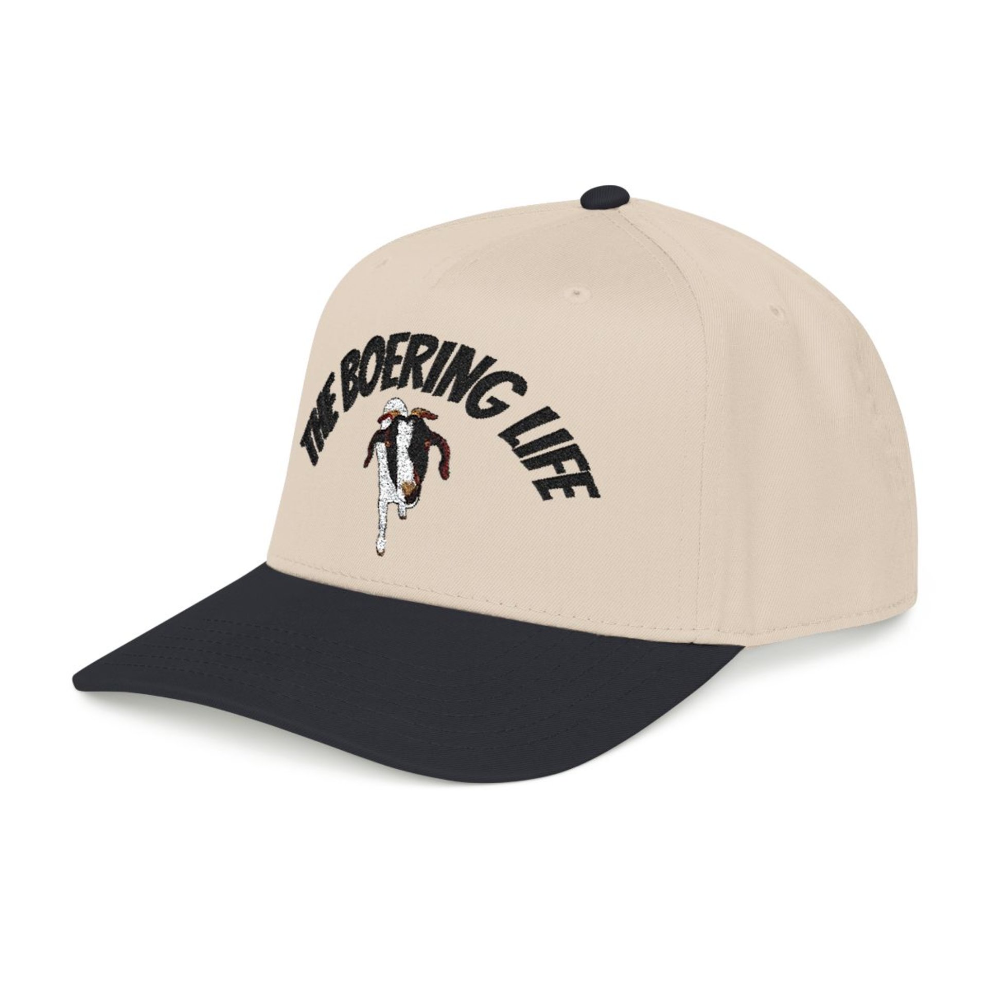 The Boering Life™ Embroidered Mid Profile Baseball Cap
