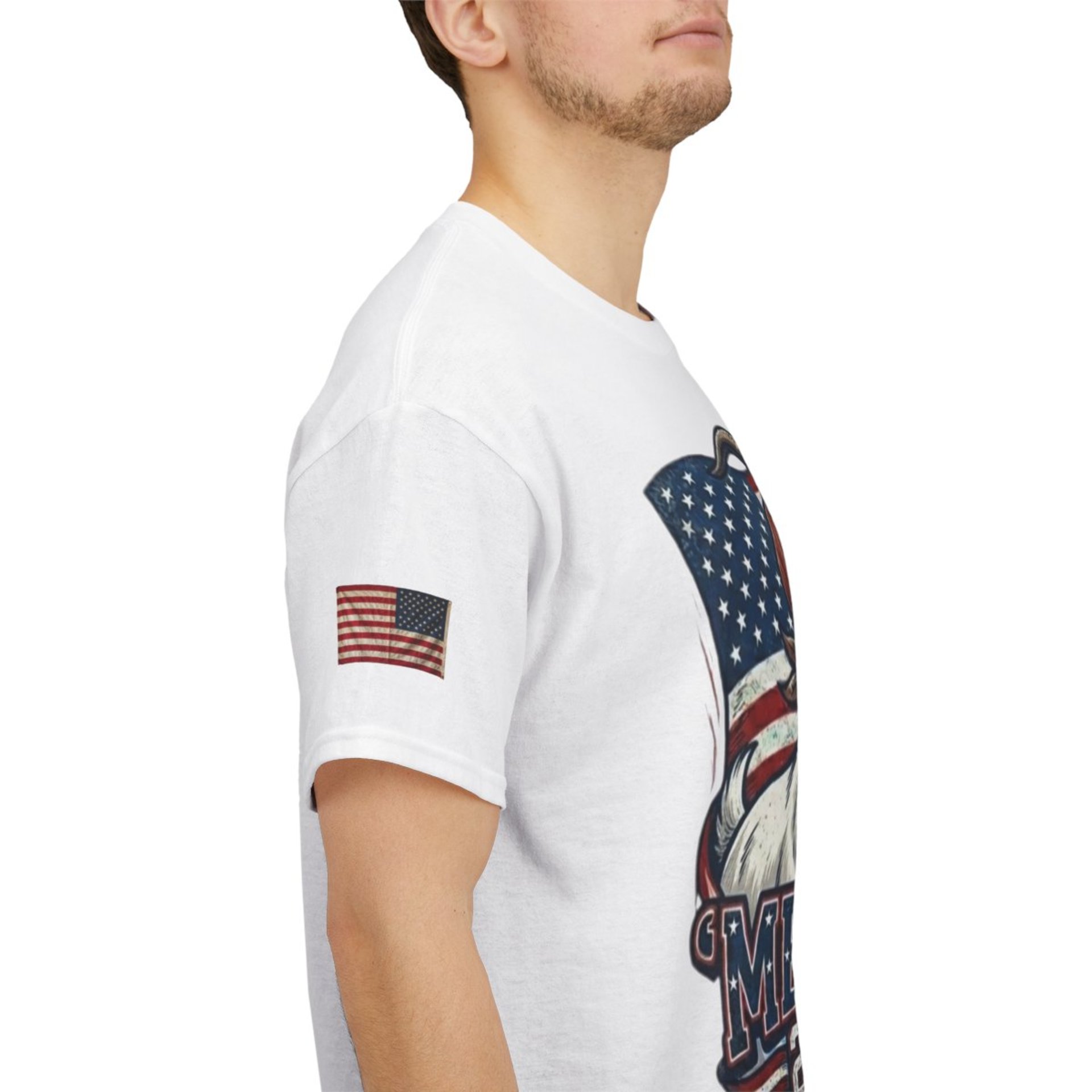 The Boering Life™ Limited Edition 'Merica 250 Goat Patriotic T-Shirt | American Flag Tee