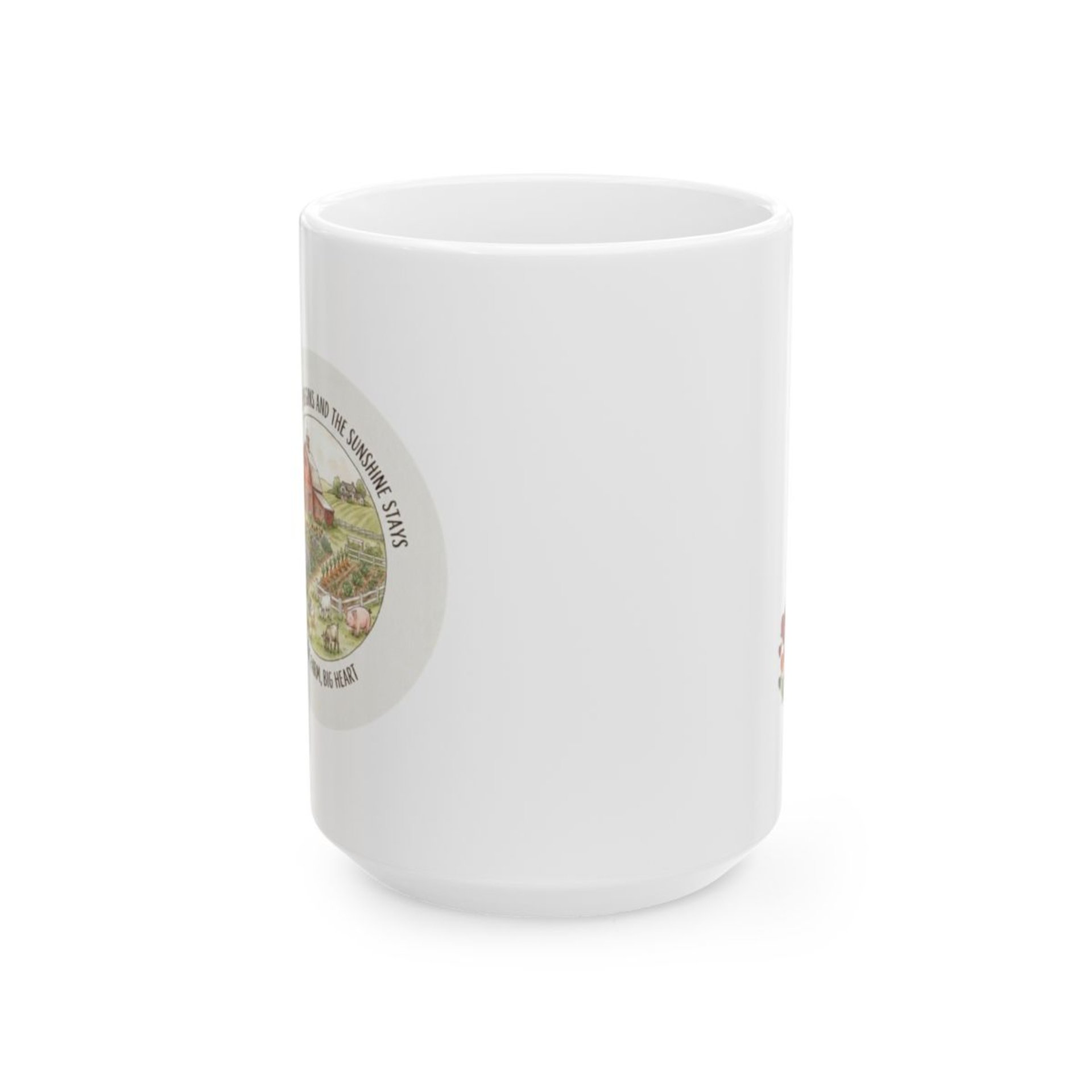 Vintage Botanical Garden Illustration Mug | Floral Tea Coffee Ceramic