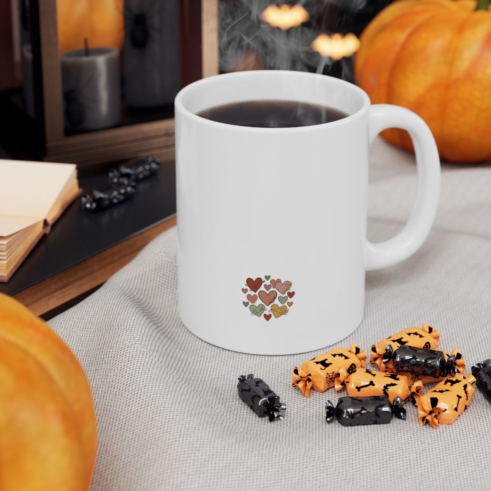 Vintage Botanical Garden Illustration Mug | Floral Tea Coffee Ceramic