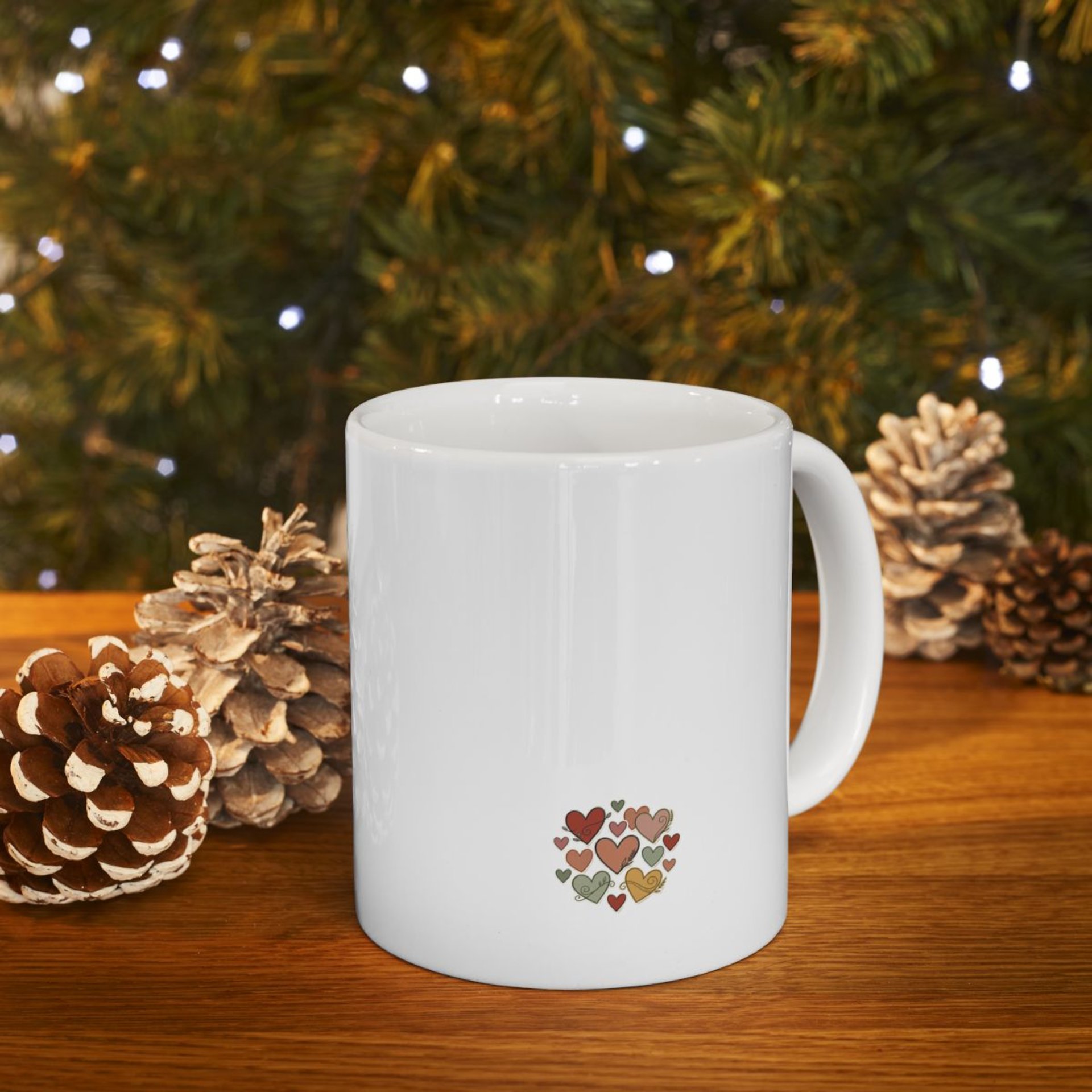 Vintage Botanical Garden Illustration Mug | Floral Tea Coffee Ceramic