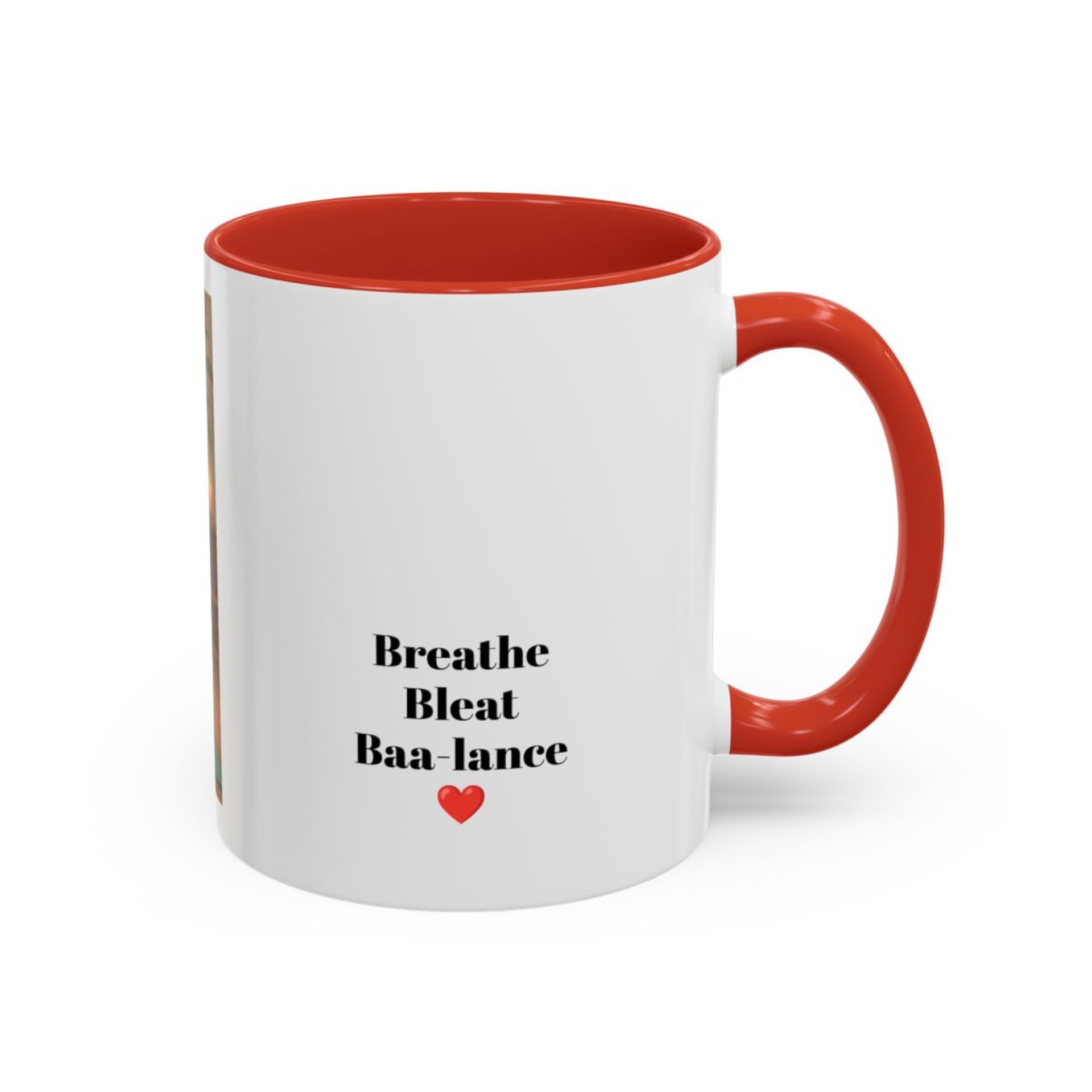 Yoga Goat Illustration Mug | Accent Coffee Mug