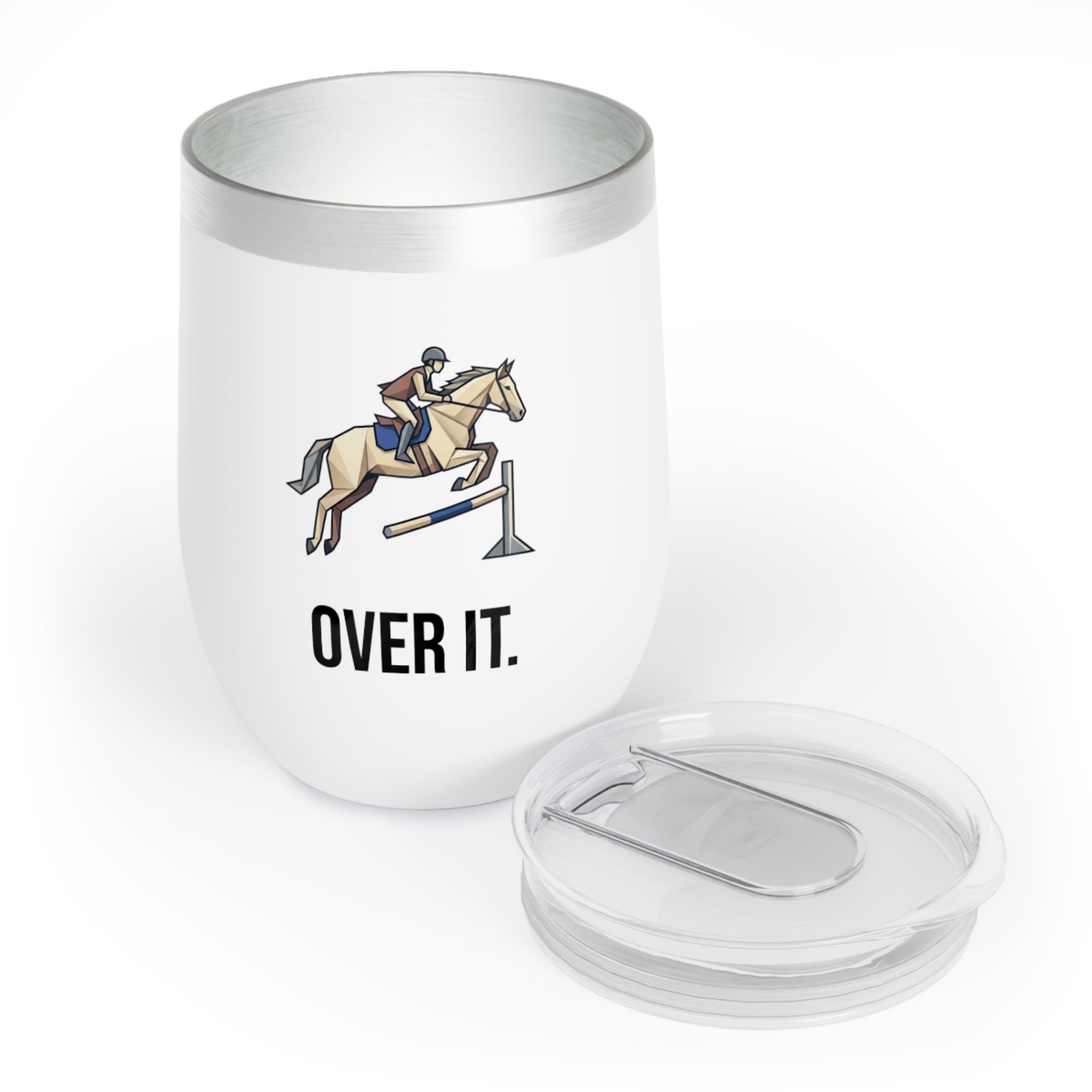 Jumping Over It. | Chill Wine Tumbler