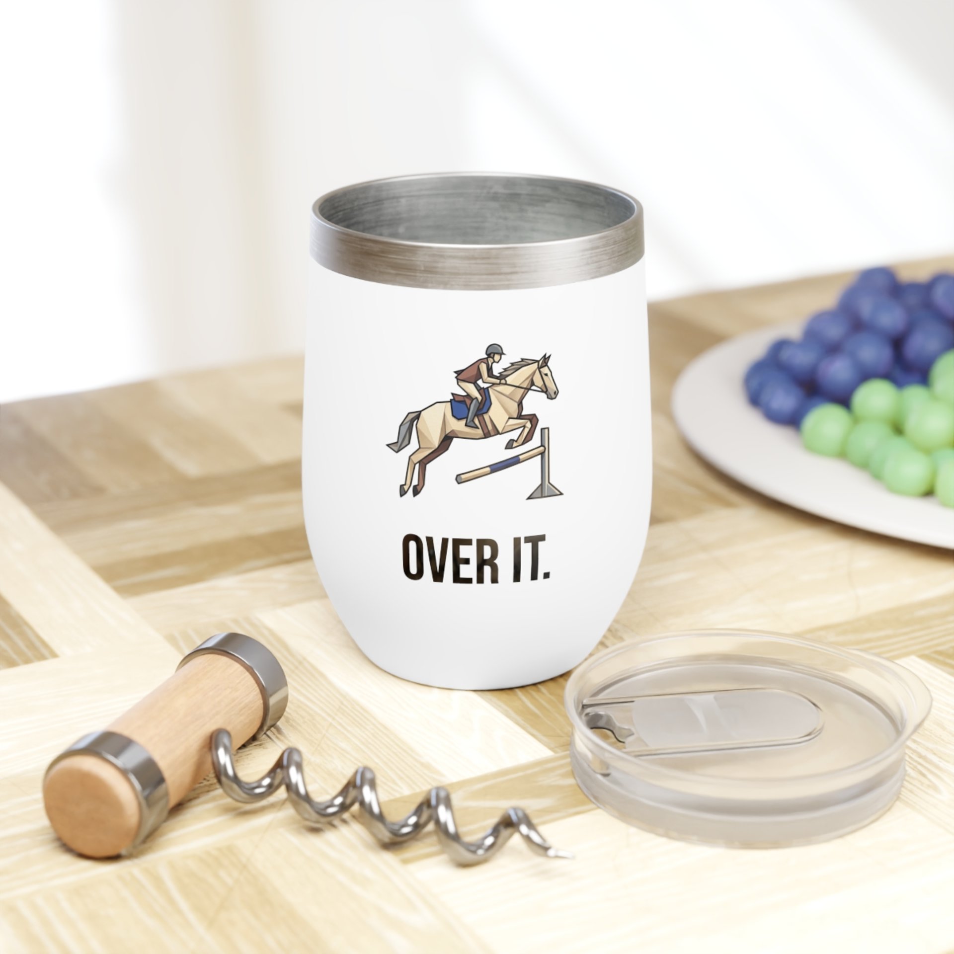 Jumping Over It. | Chill Wine Tumbler