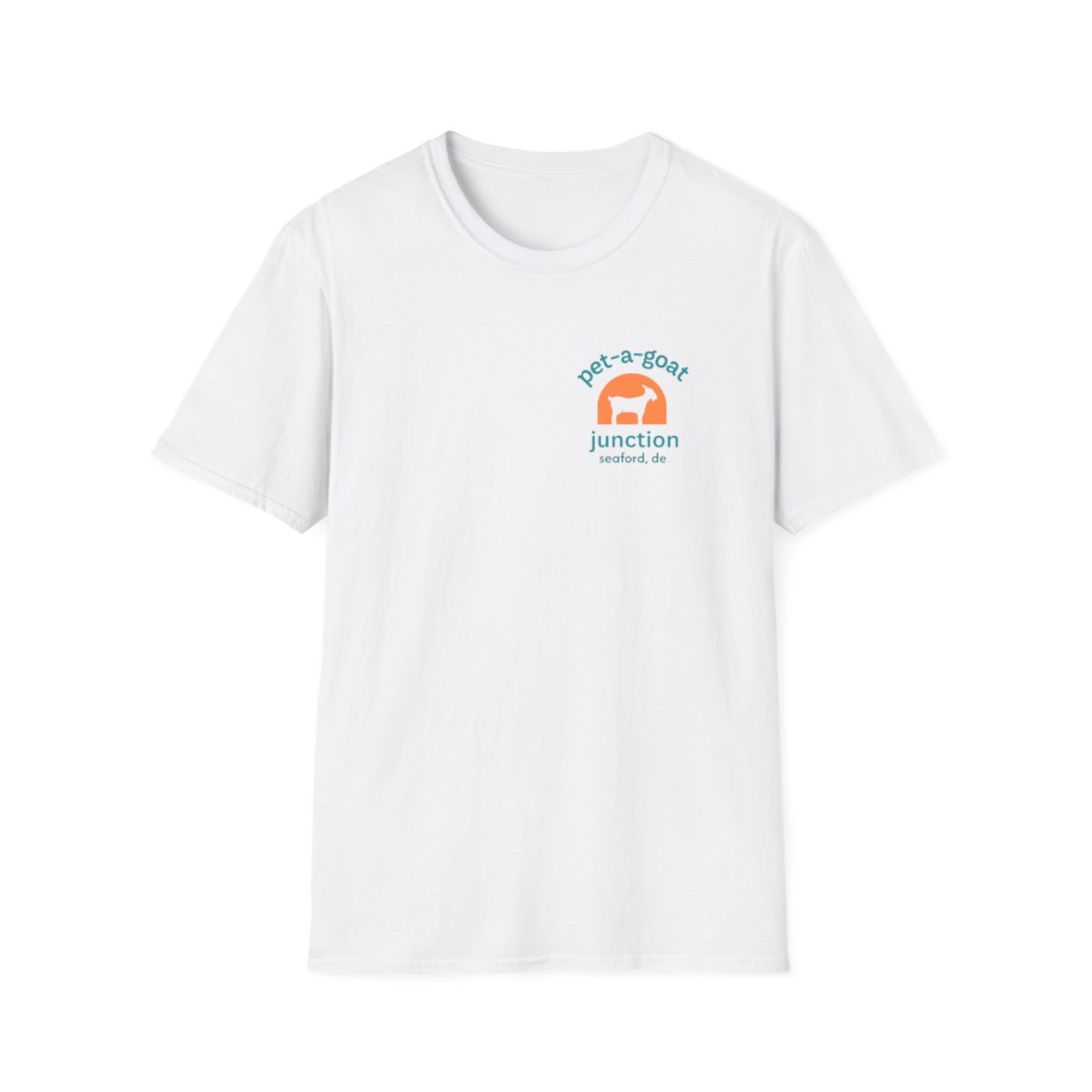 Official Pet-a-Goat Junction tee | goat logo shirt, Seaford DE souvenir