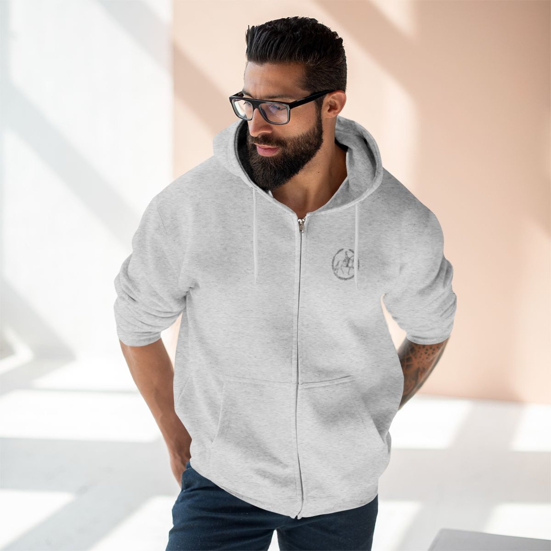 Dressage Life Hoodie | Equestrian Rider Zip Hoodie