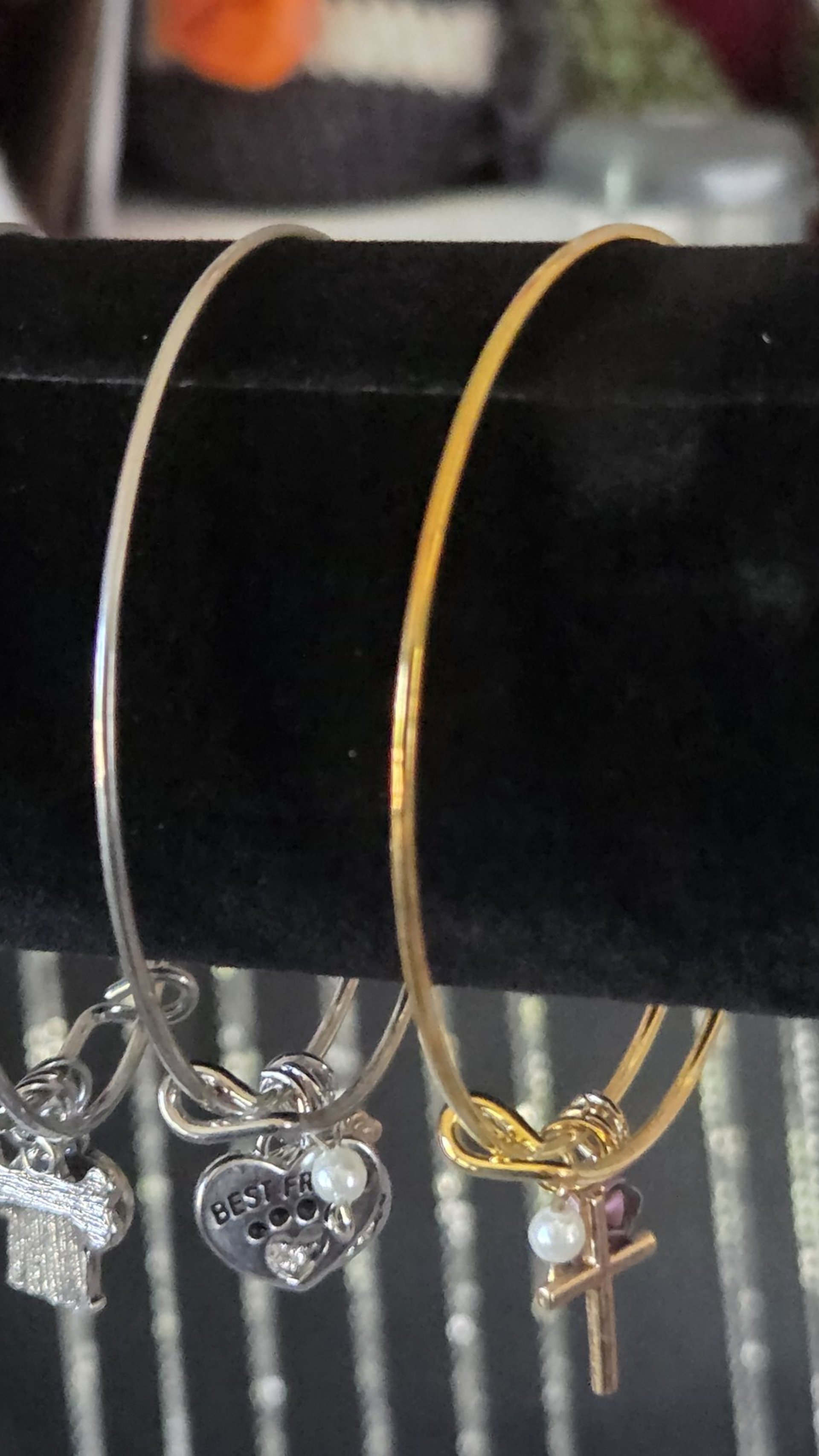 The Triple Charm Bangle Collection