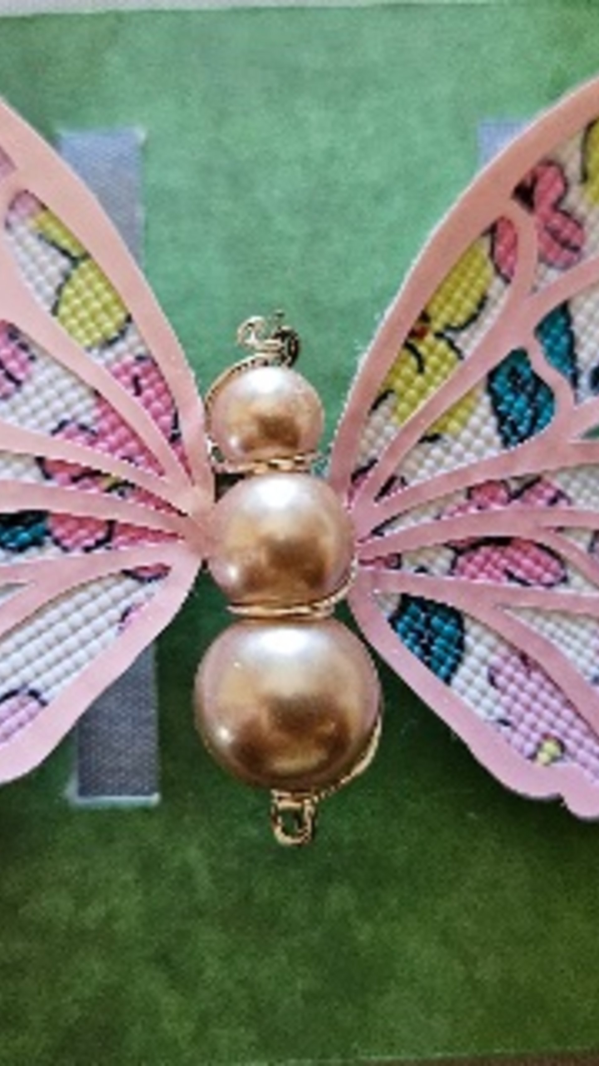 Whimsical Beaded Butterfly Hairclips