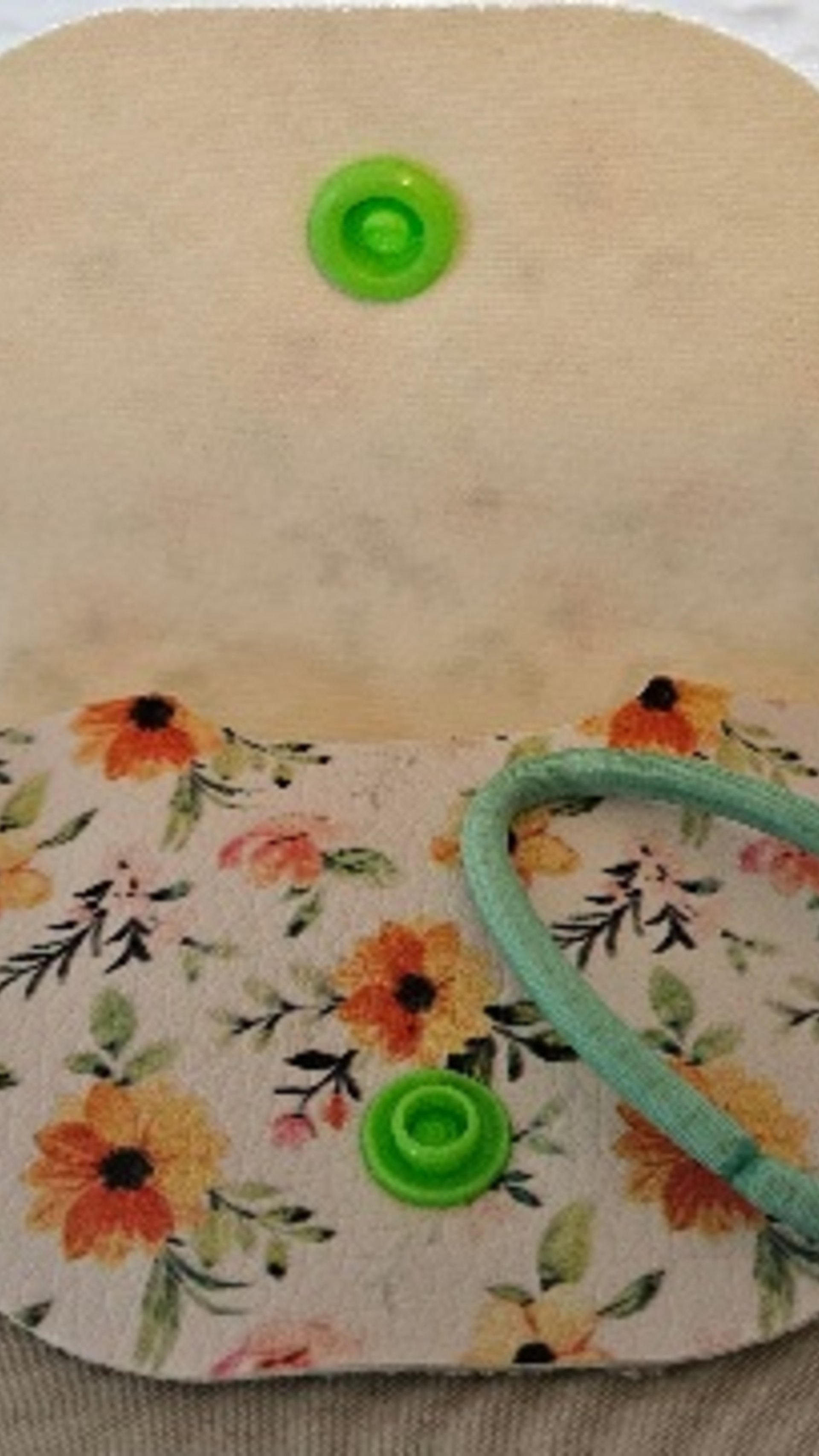 Small Snap-Closure Keychain Pouches