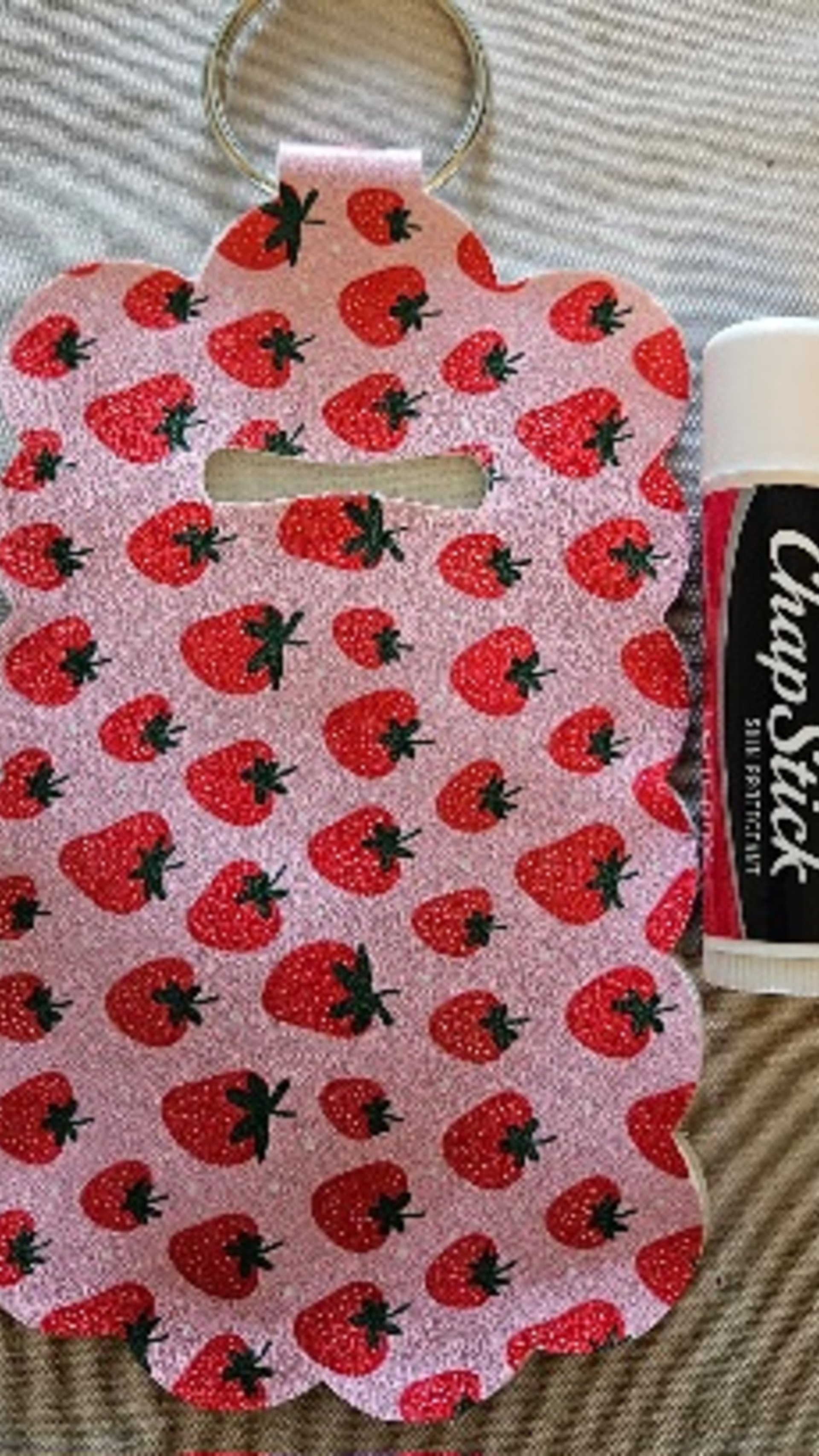 Lip Balm Keychain Holders