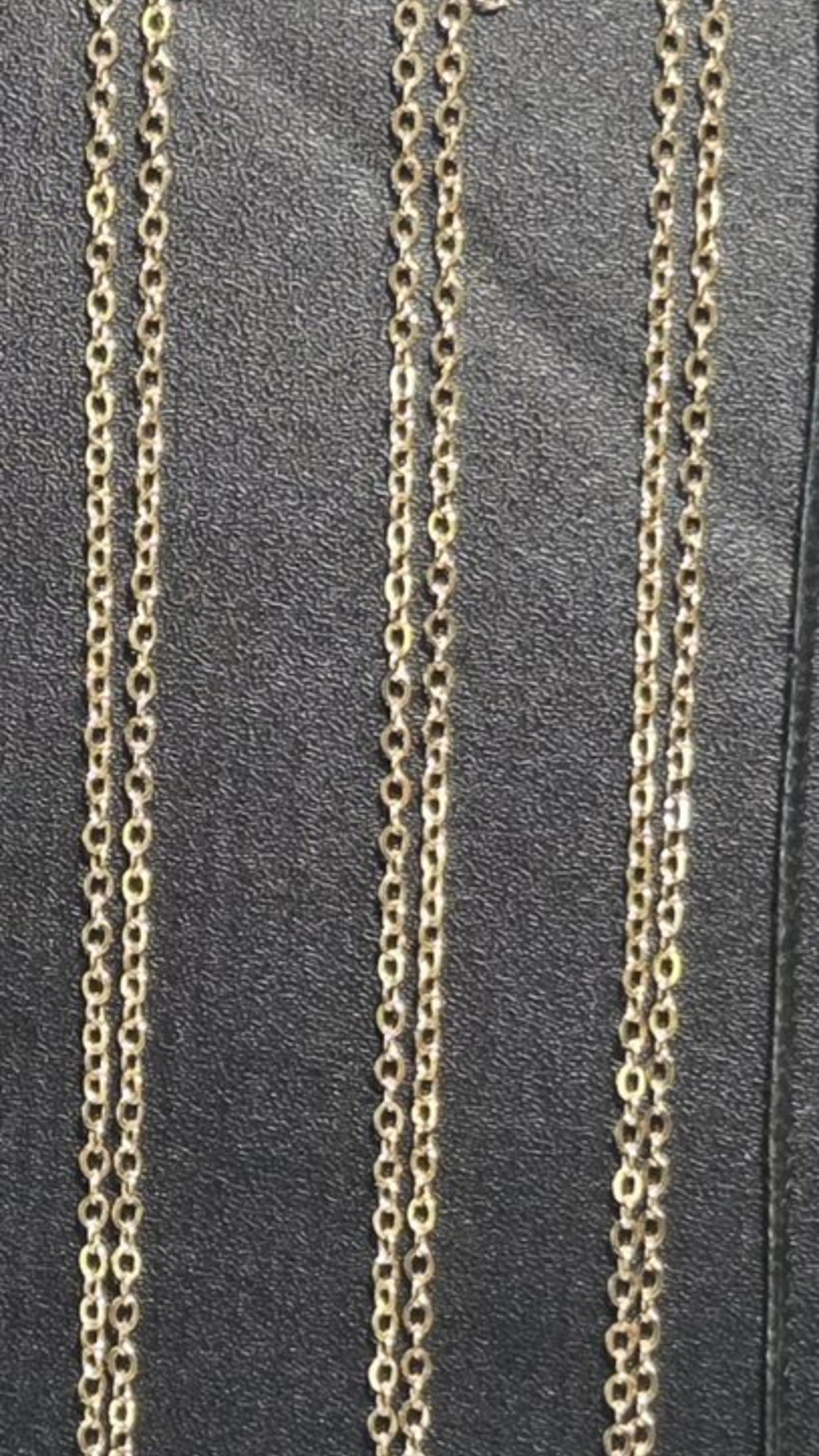 Petite Gold-Tone Cross w/ Crystals Necklace
