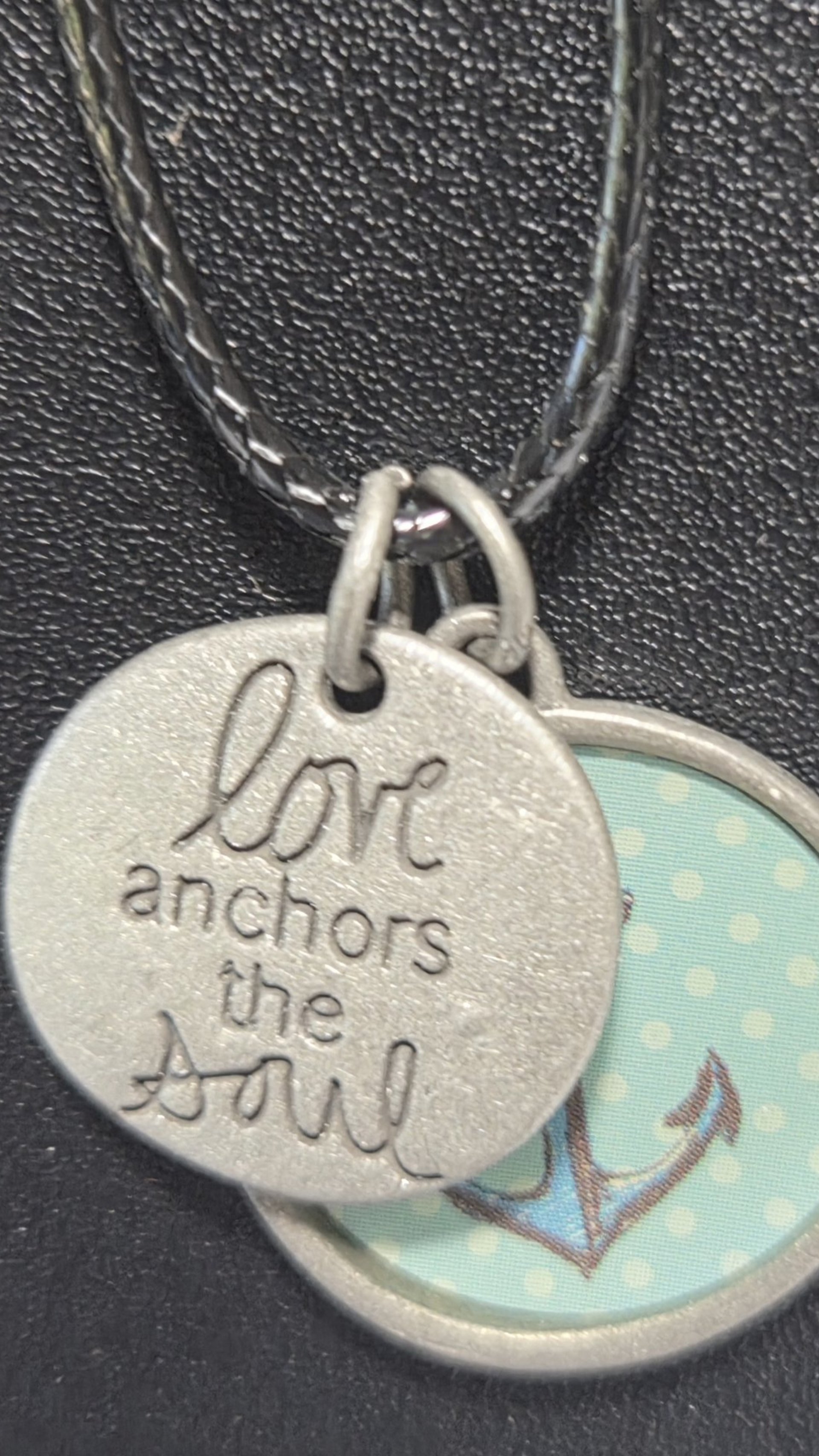 The Grounded Anchor Sentiment Necklace