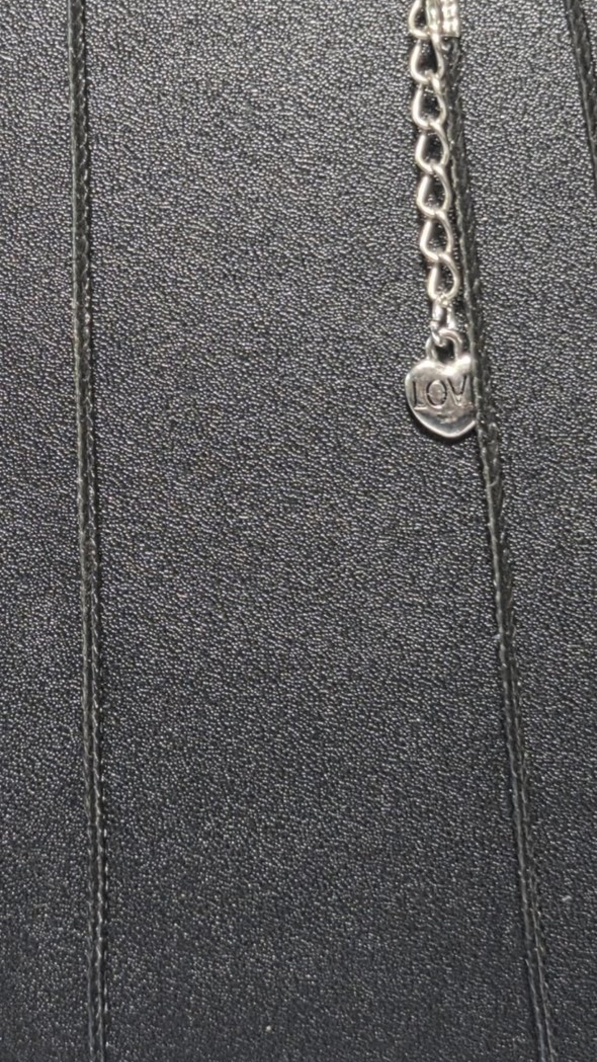 Midnight Pearl & Filigree Bar Necklace