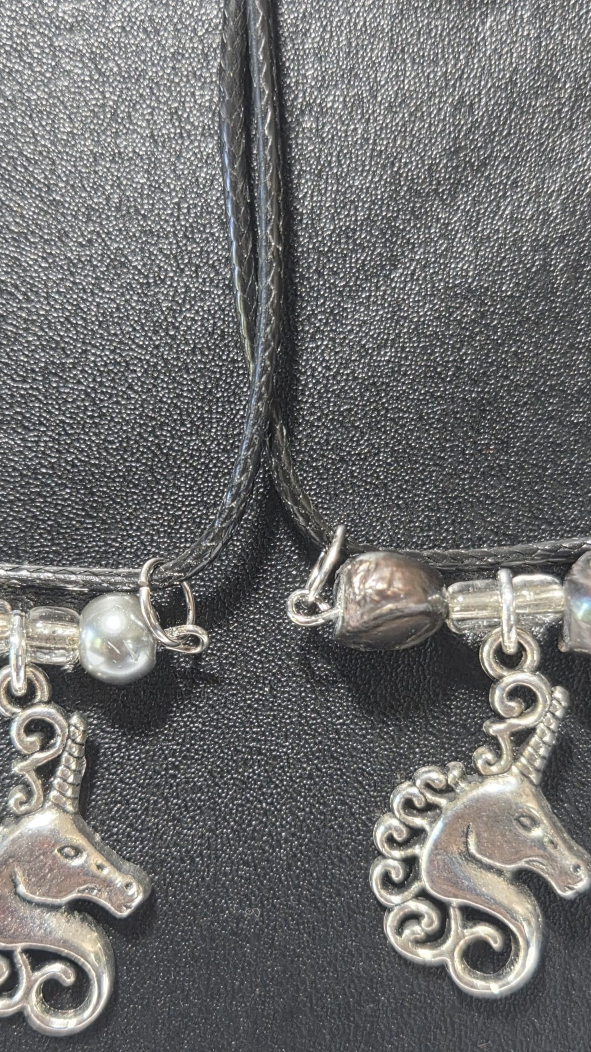Ethereal Unicorn Corded Pendant