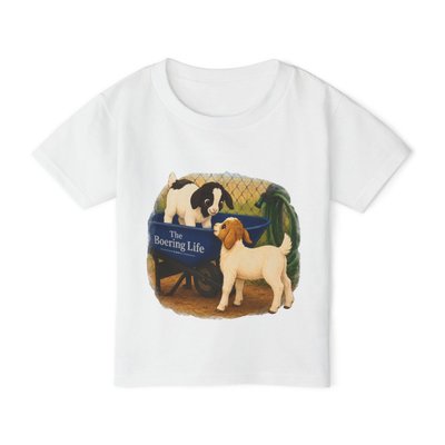 The Boering Life™ Illustration Toddler T-shirt | Farm Kid's Tee
